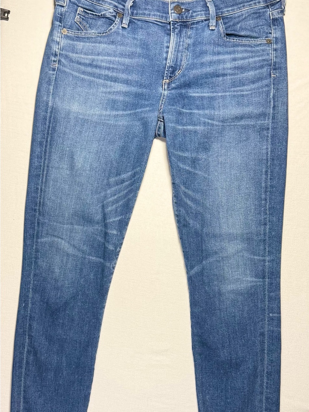 Citizens Of Humanity Blue Ankle Jeans